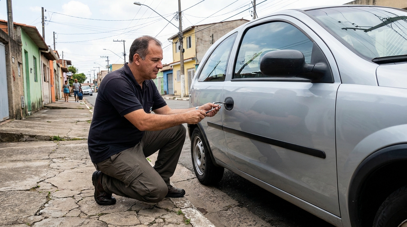 Abertura de carro sem danos por chaveiro em Niterói‑RJ